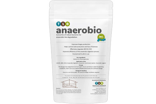 improves bacterial metabolism & activity in anaerobic processing of organic wastes & produces higher biomass quantity