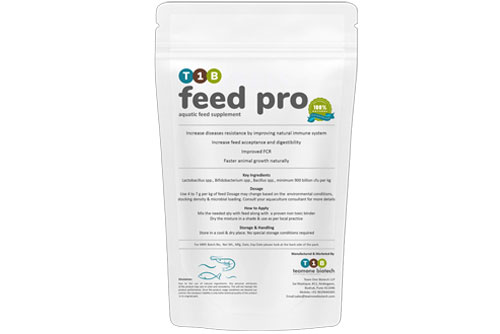 Gut/ Feed Probiotics improves feed consumption & nutrition effeciency. regulates gut health in fish & shrimps. Improves nutrient assimilation for high yield in aquatic farming