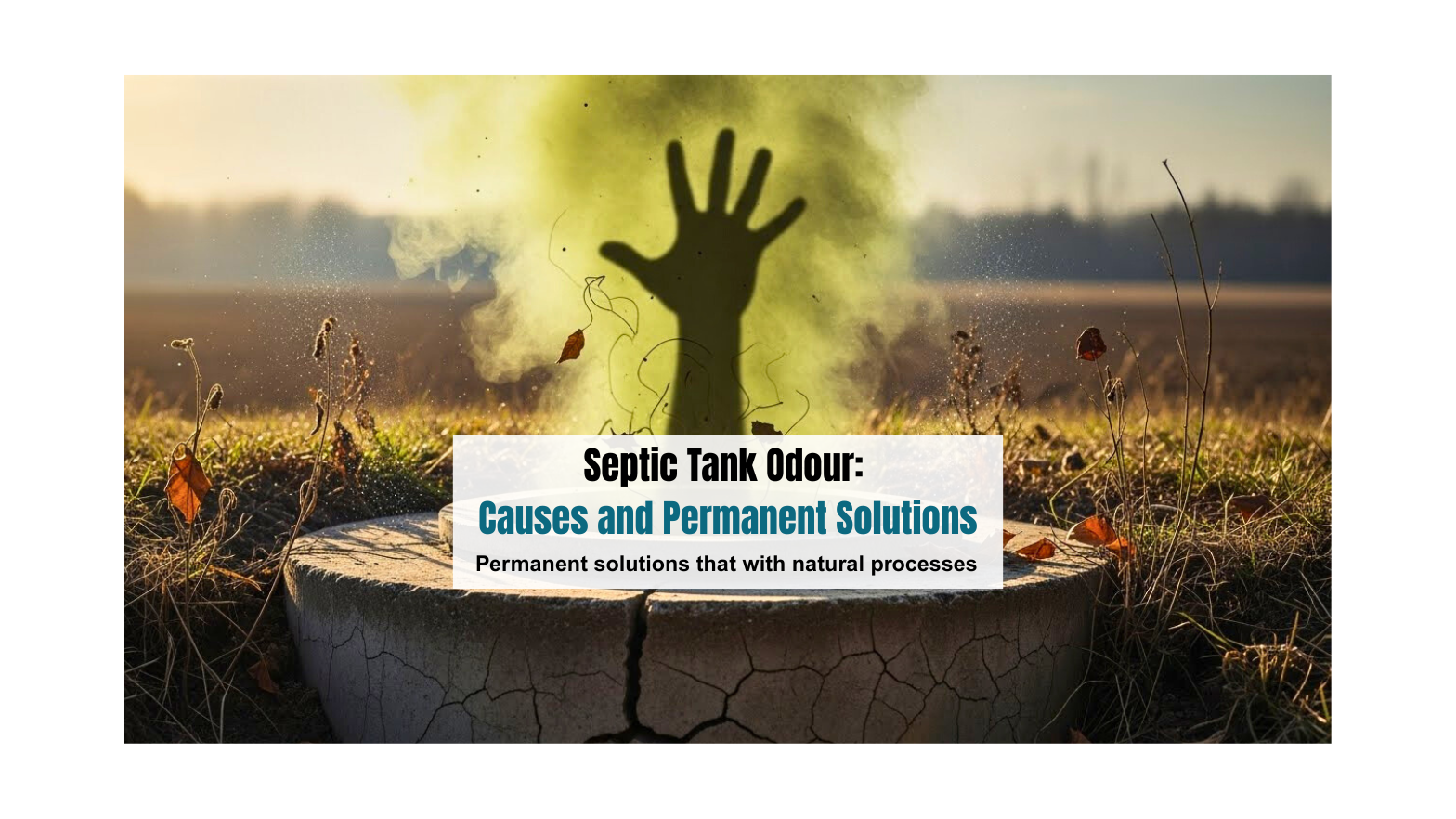 Septic Tank Odour: Causes and Permanent Solutions