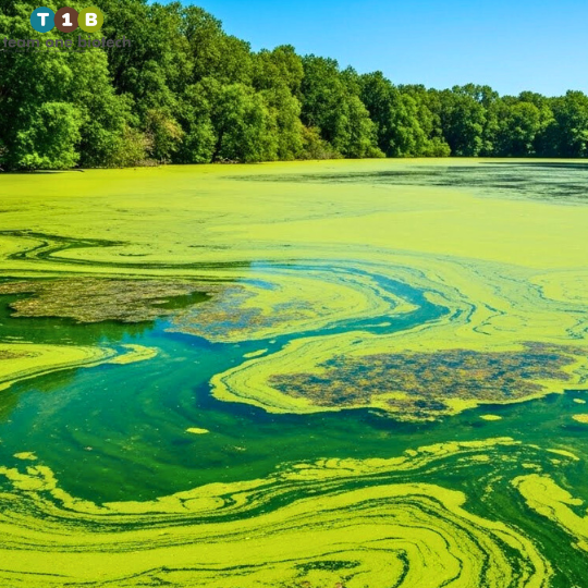 Why do lakes turn green?