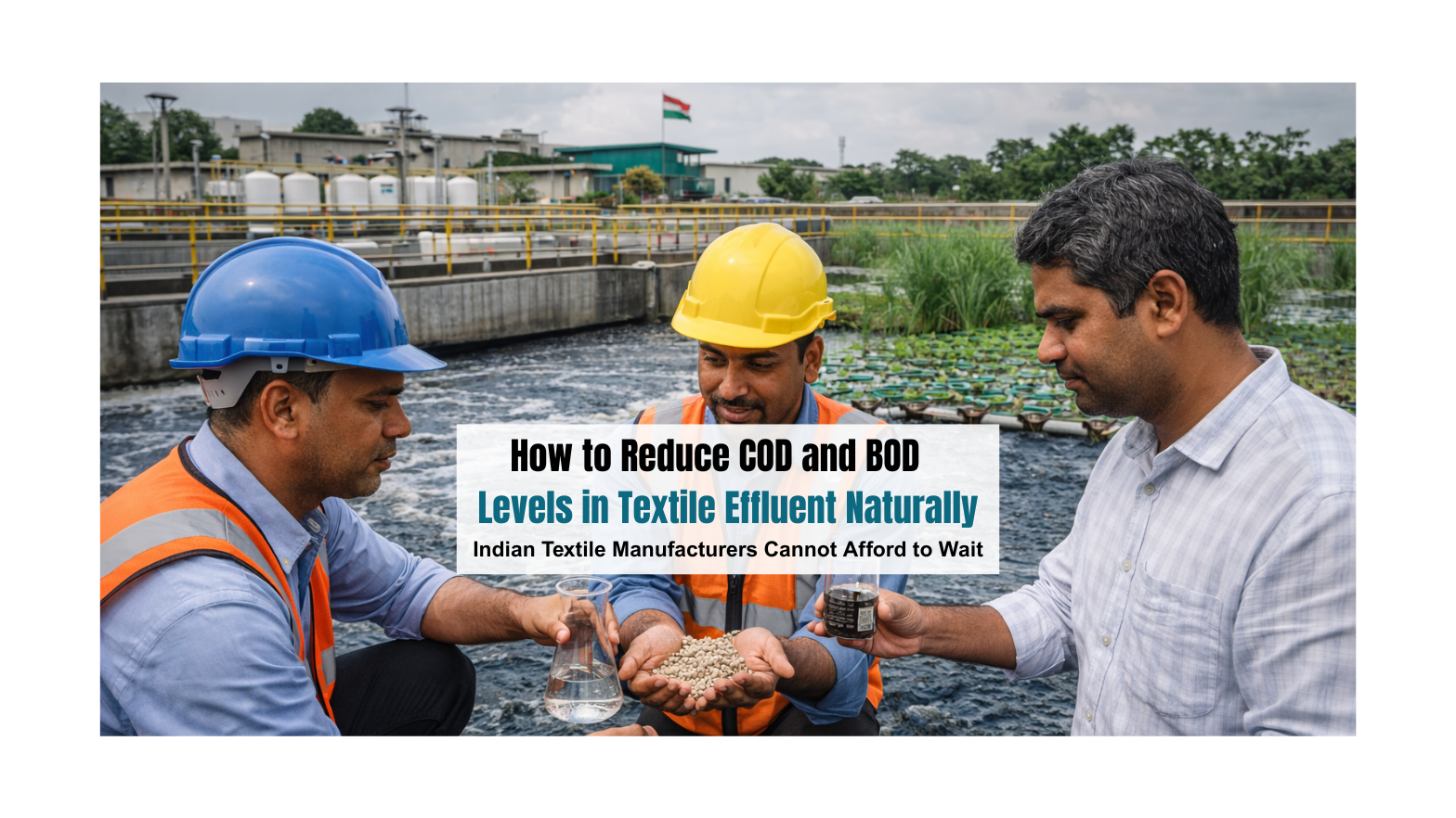 How to Reduce COD and BOD Levels in Textile Effluent Naturally