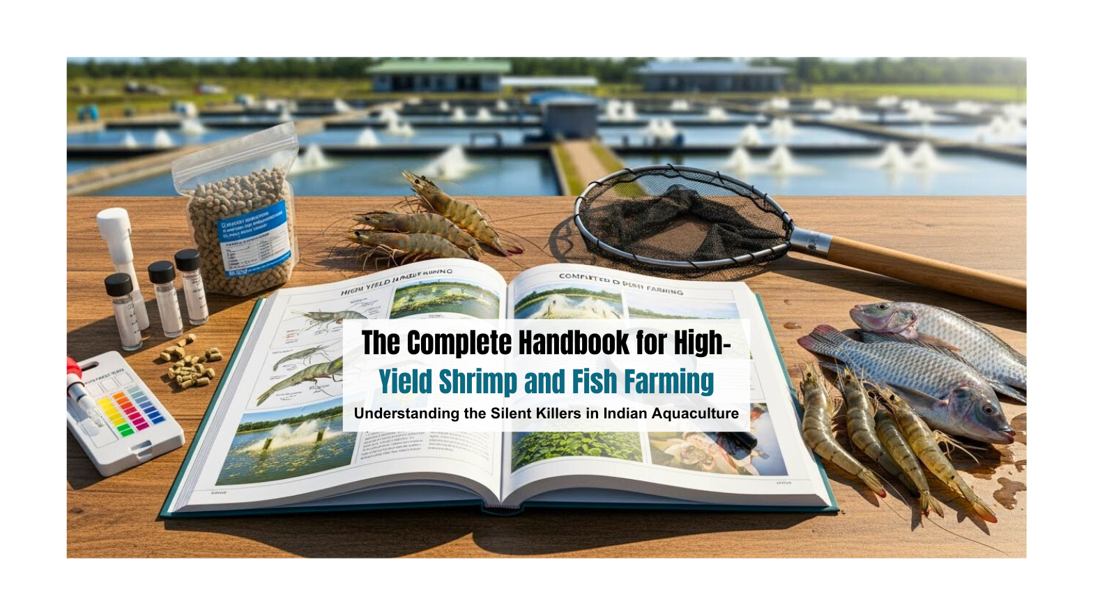 The Complete Handbook for High-Yield Shrimp and Fish Farming