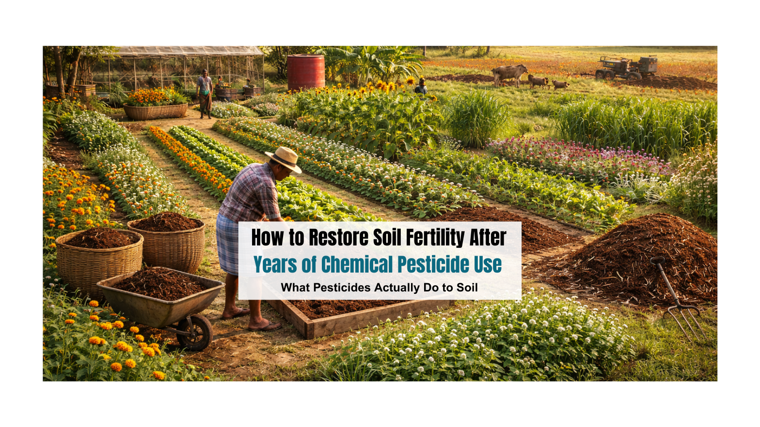 How to Restore Soil Fertility After Years of Chemical Pesticide Use