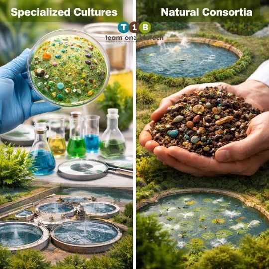 The Bio-Augmentation Advantage: Specialized Cultures vs Natural Consortia