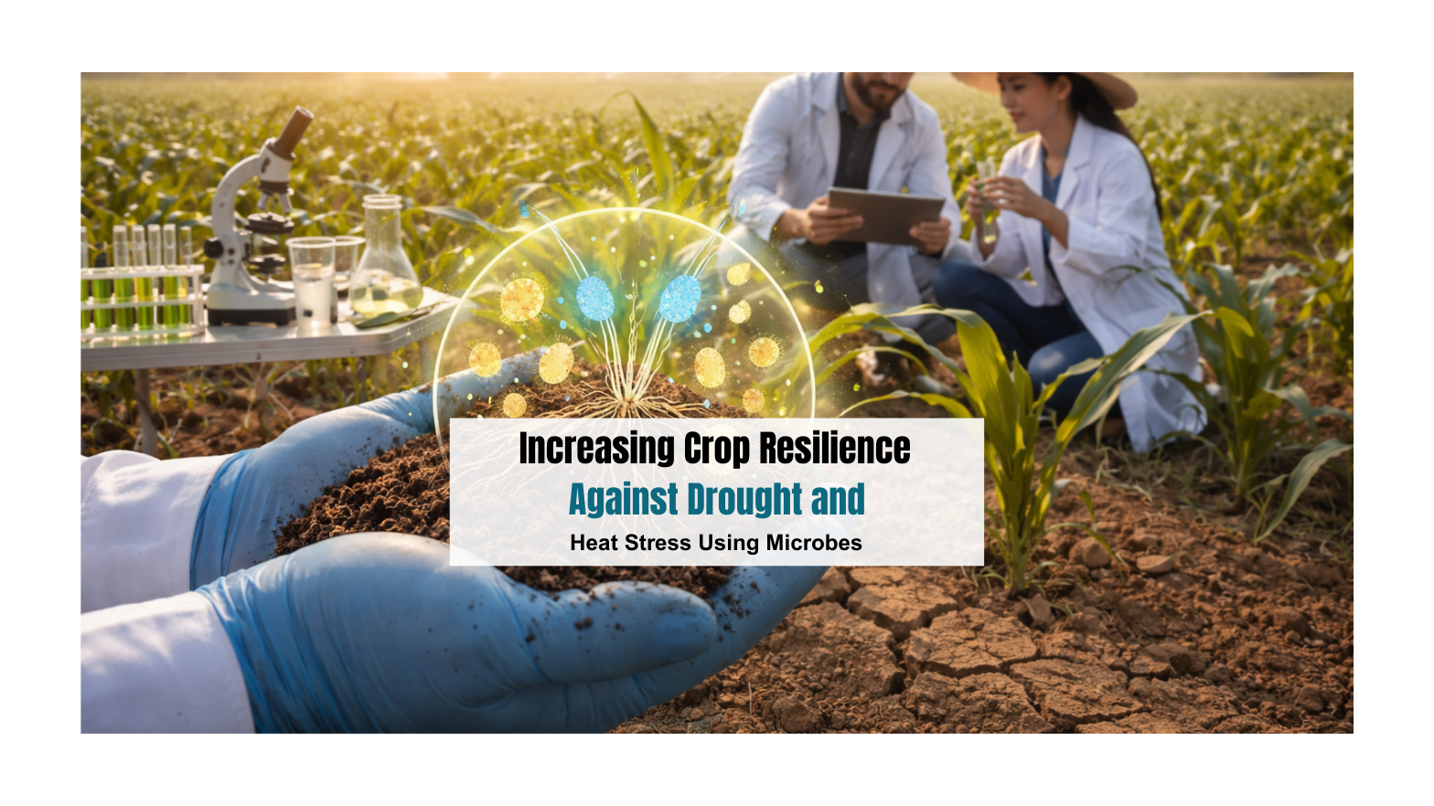 Increasing Crop Resilience Against Drought and Heat Stress Using Microbes
