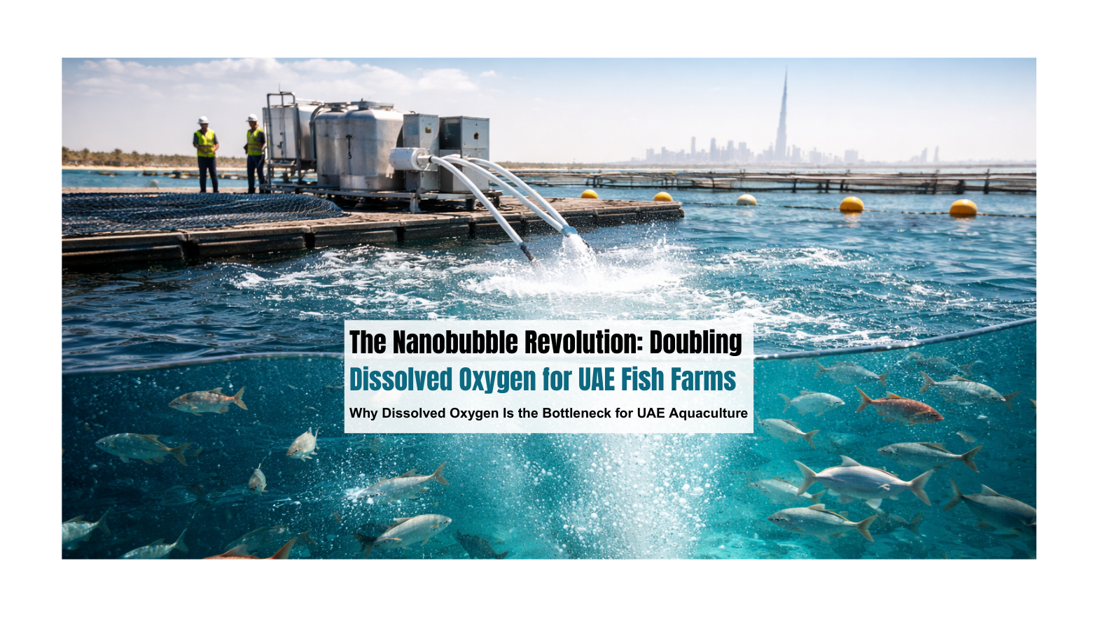 The Nanobubble Revolution: Doubling Dissolved Oxygen for UAE Fish Farms