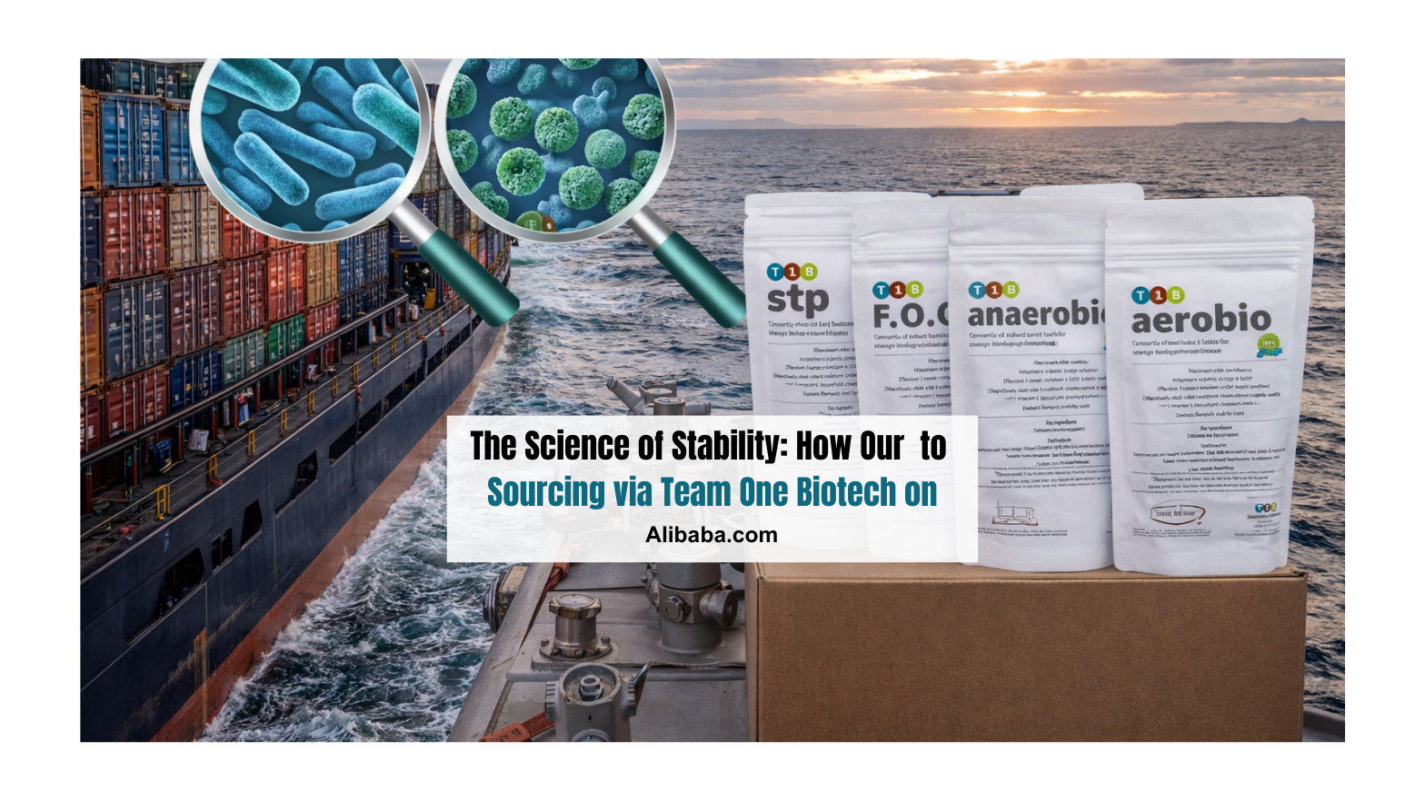 The Science of Stability: How Our Microbes Survive 60-Day Sea Transit to Global Ports