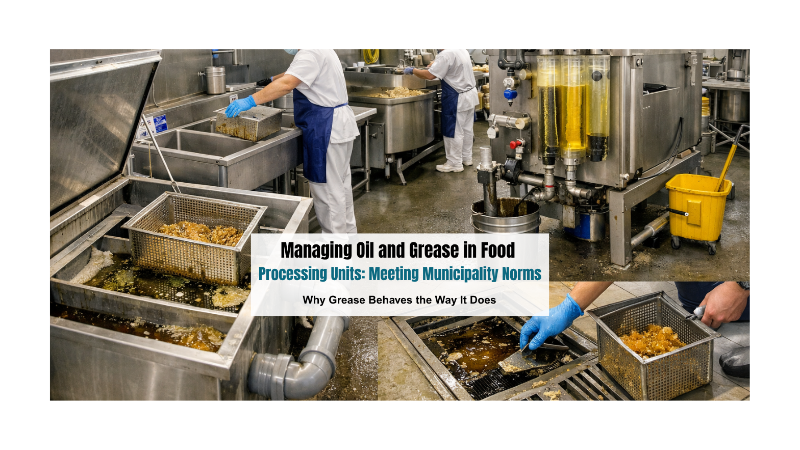 Managing Oil and Grease in Food Processing Units: Meeting Municipality Norms