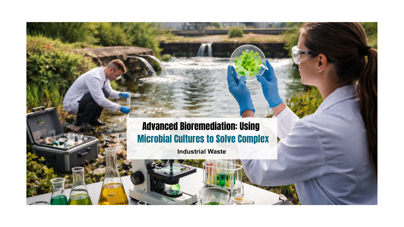 Advanced Bioremediation: Using Microbial Cultures to Solve Complex Industrial Waste
