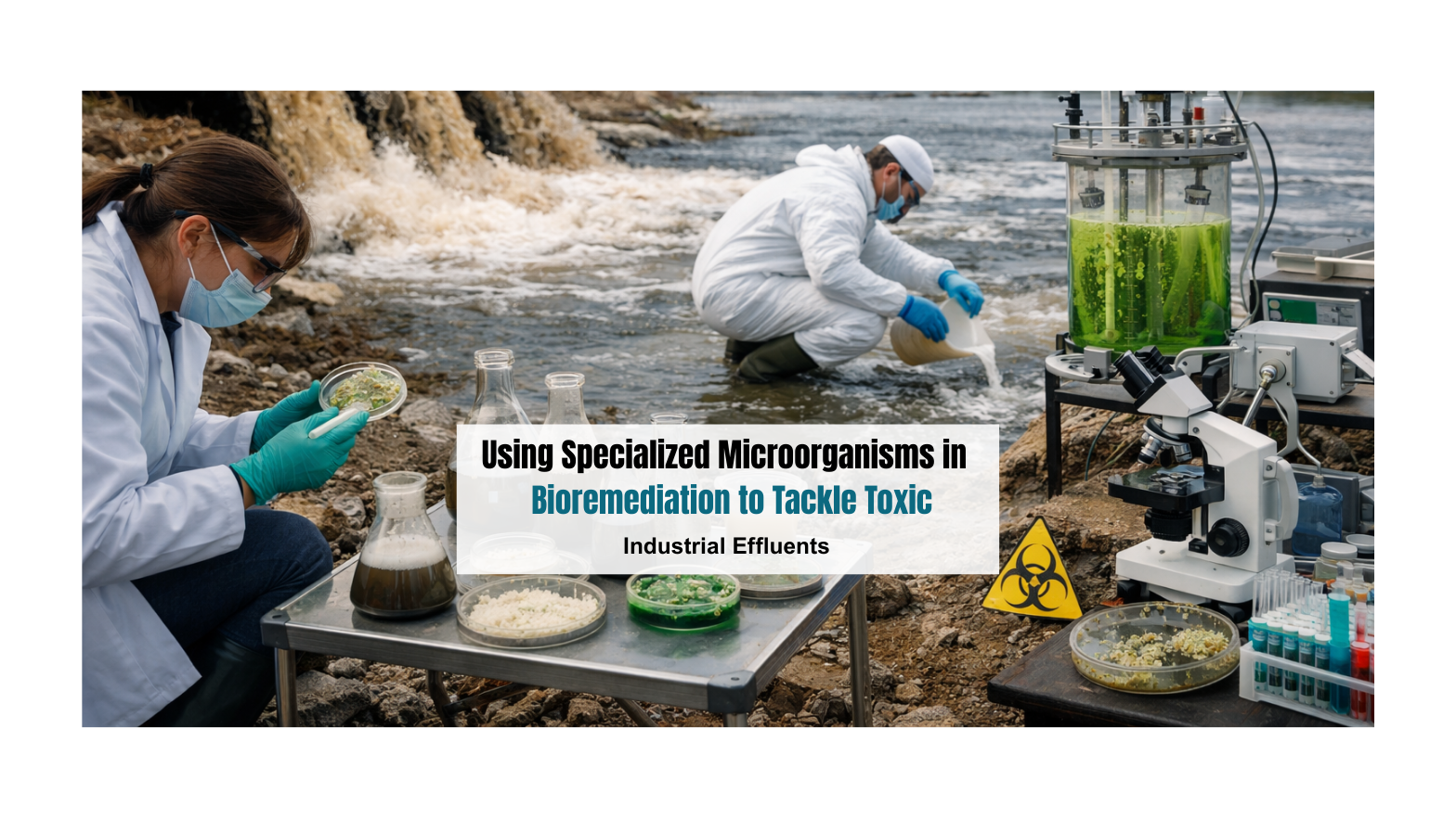 Using Specialized Microorganisms in Bioremediation to Tackle Toxic Industrial Effluents
