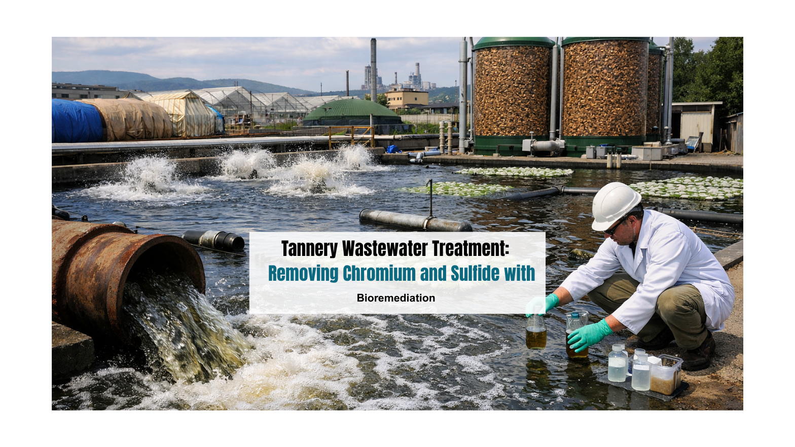 Tannery Wastewater Treatment: Removing Chromium and Sulfide with Bioremediation