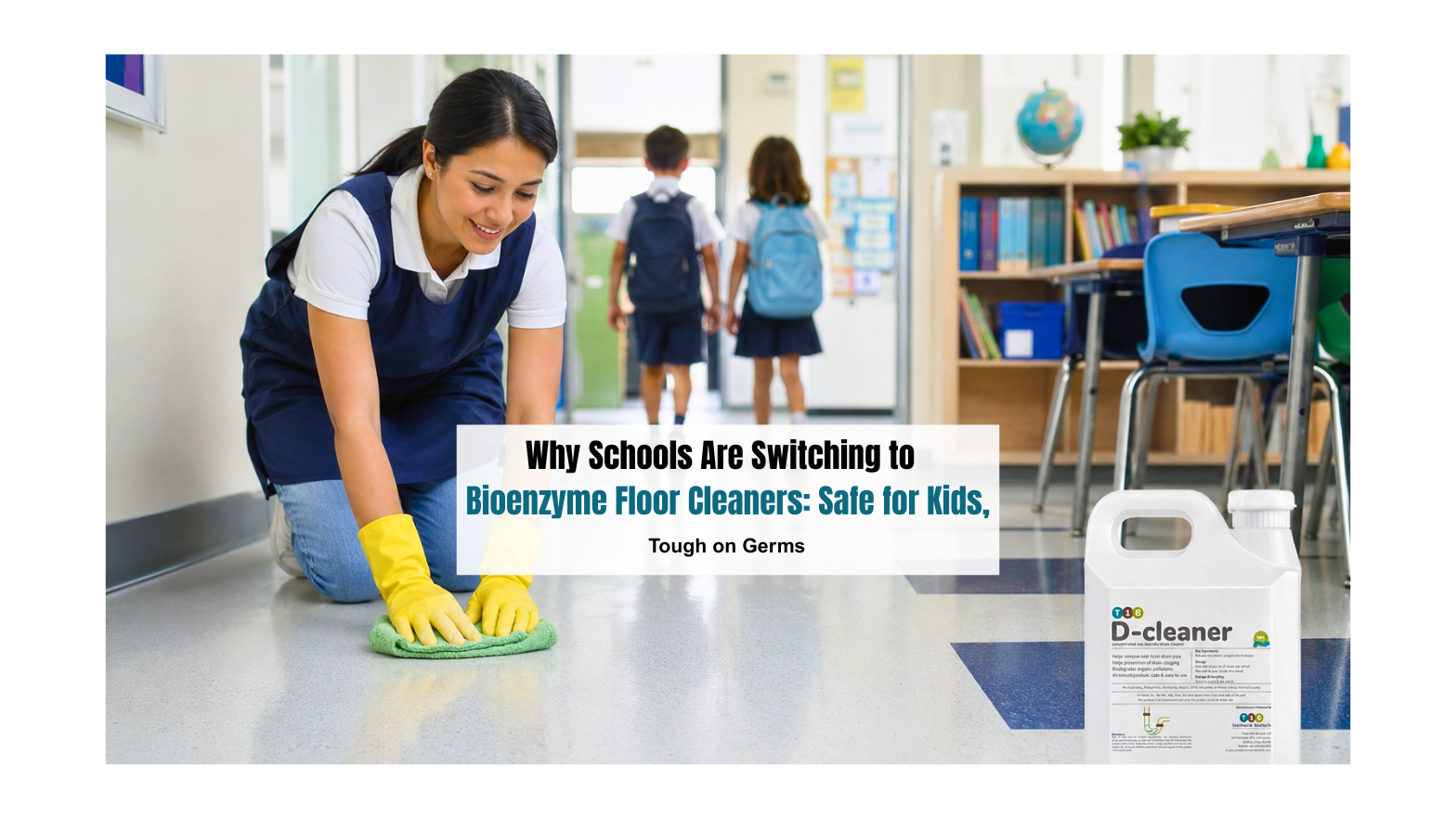 Why Schools Are Switching to Bioenzyme Floor Cleaners: Safe for Kids, Tough on Germs