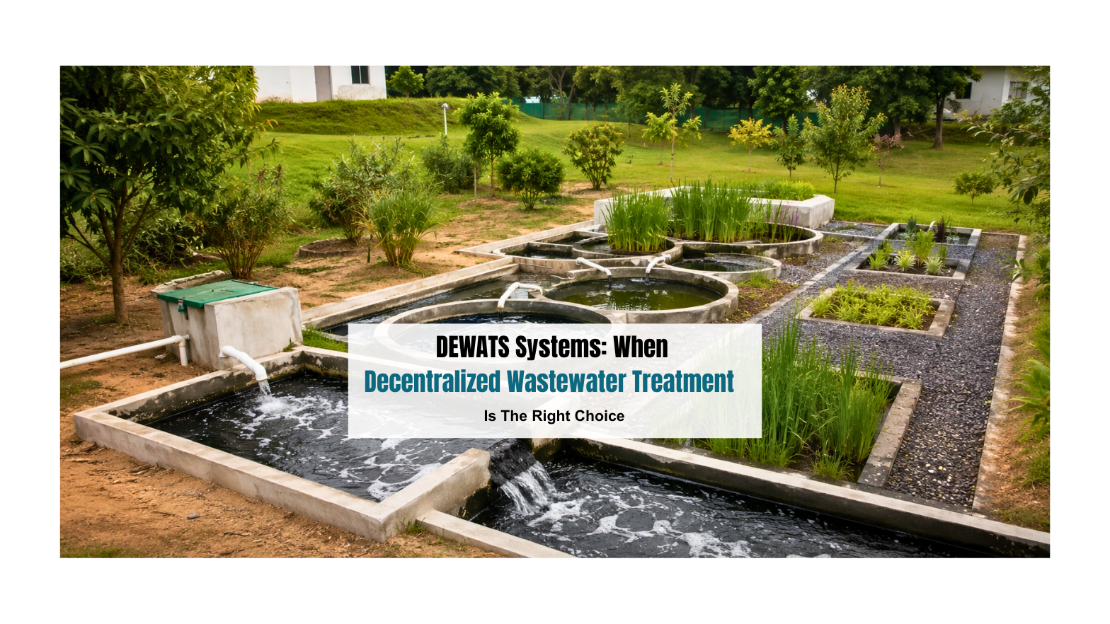 DEWATS Systems: When Decentralized Wastewater Treatment Is The Right Choice
