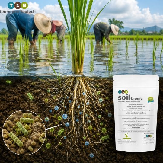 How Biofertilizers for Rice Work Under the Surface