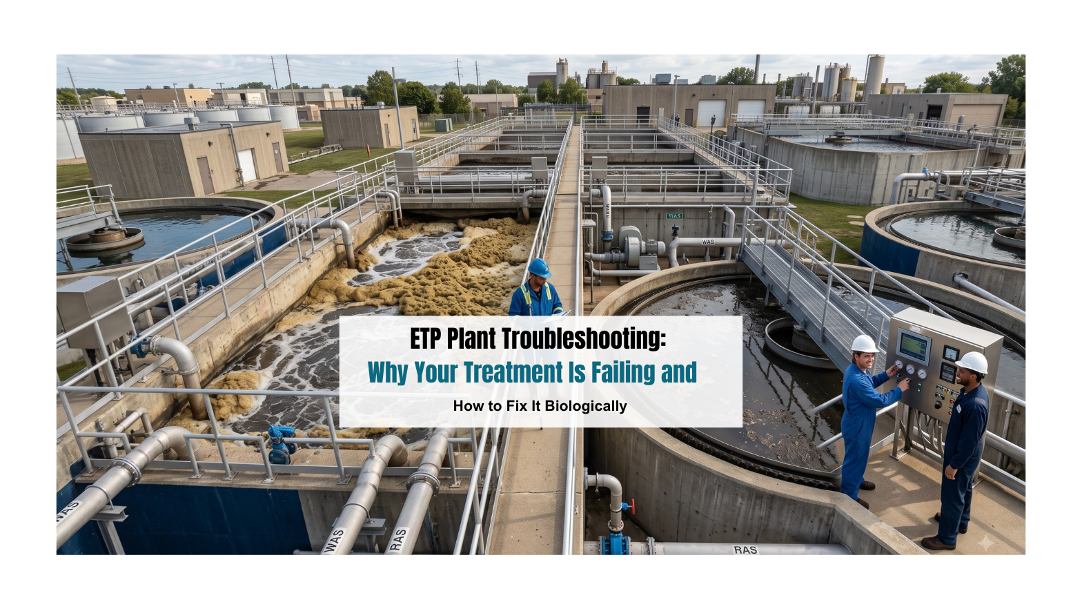 ETP Plant Troubleshooting: Why Your Treatment Is Failing and How to Fix It Biologically