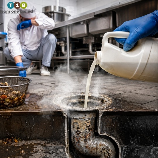 The Problem with Chemical Drain Cleaners in Commercial Kitchens