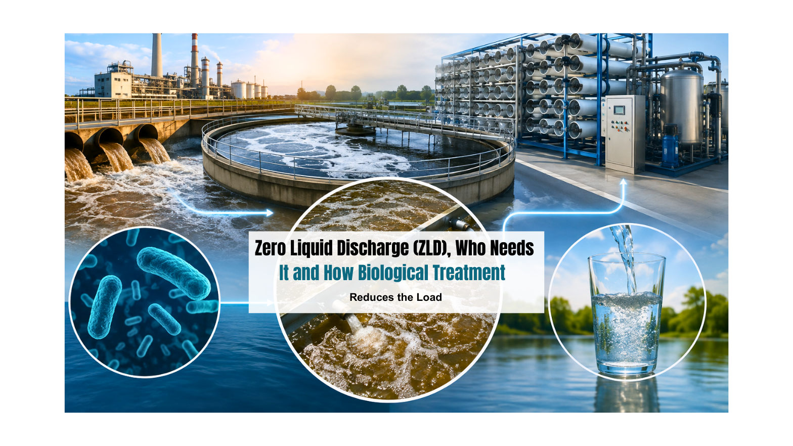 Zero Liquid Discharge (ZLD), Who Needs It and How Biological Treatment Reduces the Load