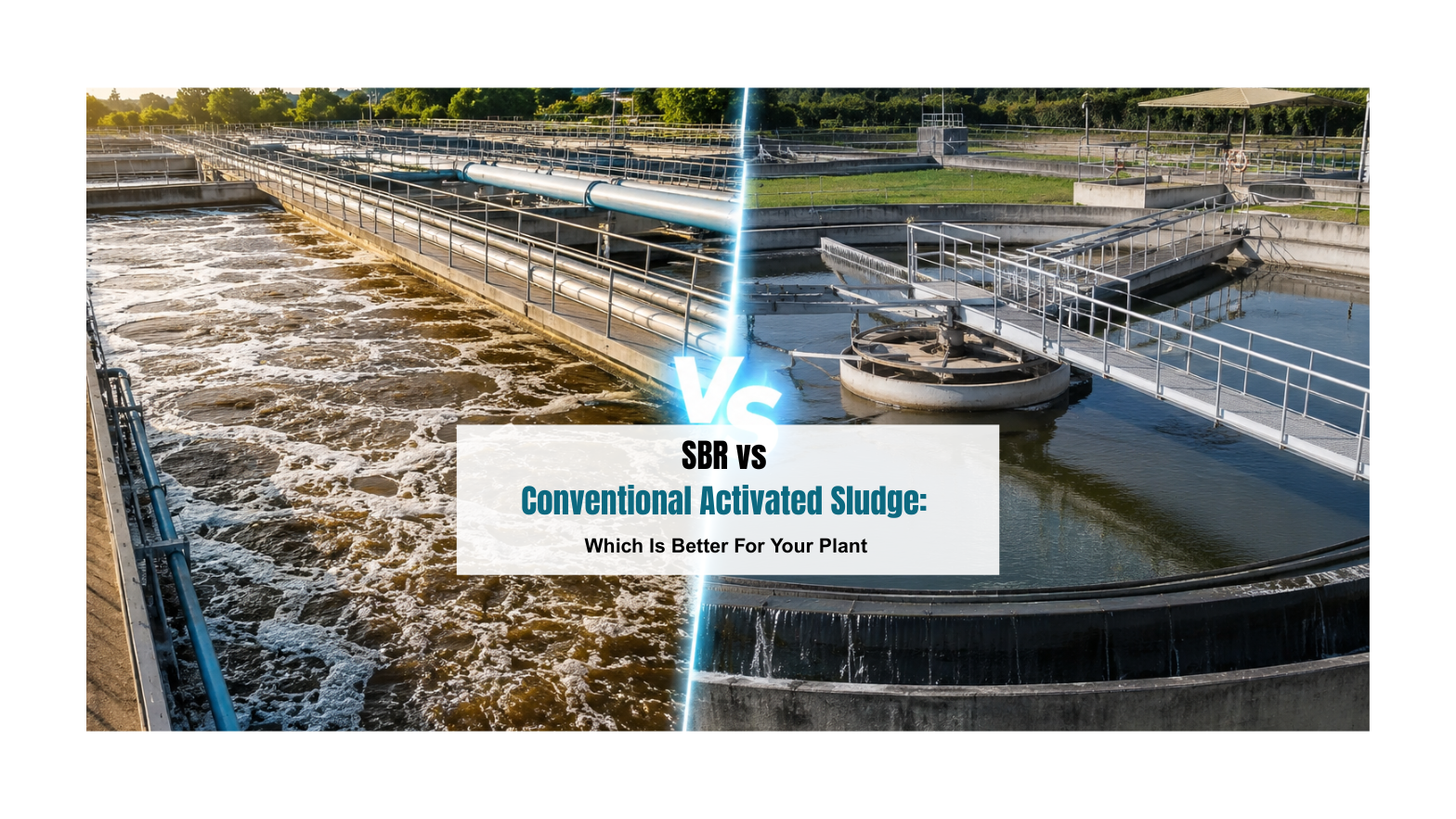 SBR vs Conventional Activated Sludge: Which Is Better For Your Plant