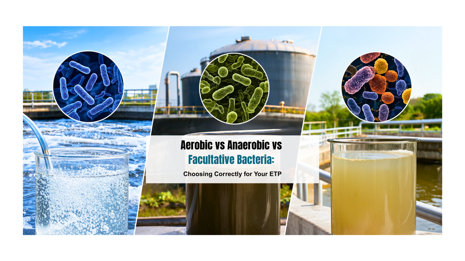 Aerobic vs Anaerobic vs Facultative Bacteria: Choosing Correctly for Your ETP