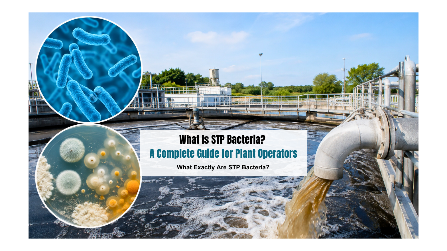 What Is STP Bacteria? A Complete Guide for Plant Operators