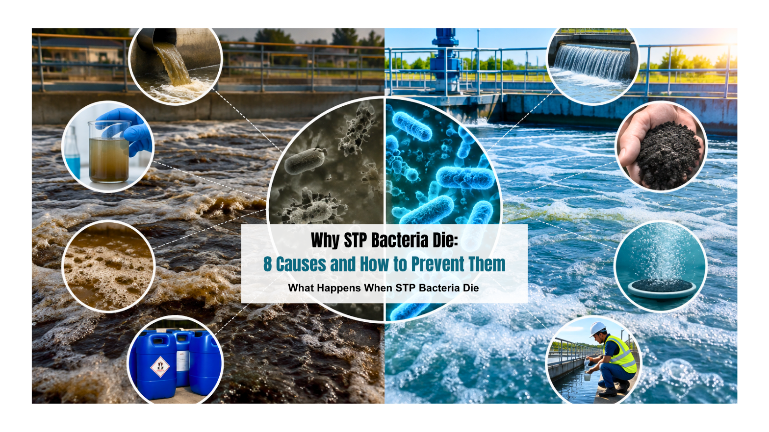 Why STP Bacteria Die: 8 Causes and How to Prevent Them