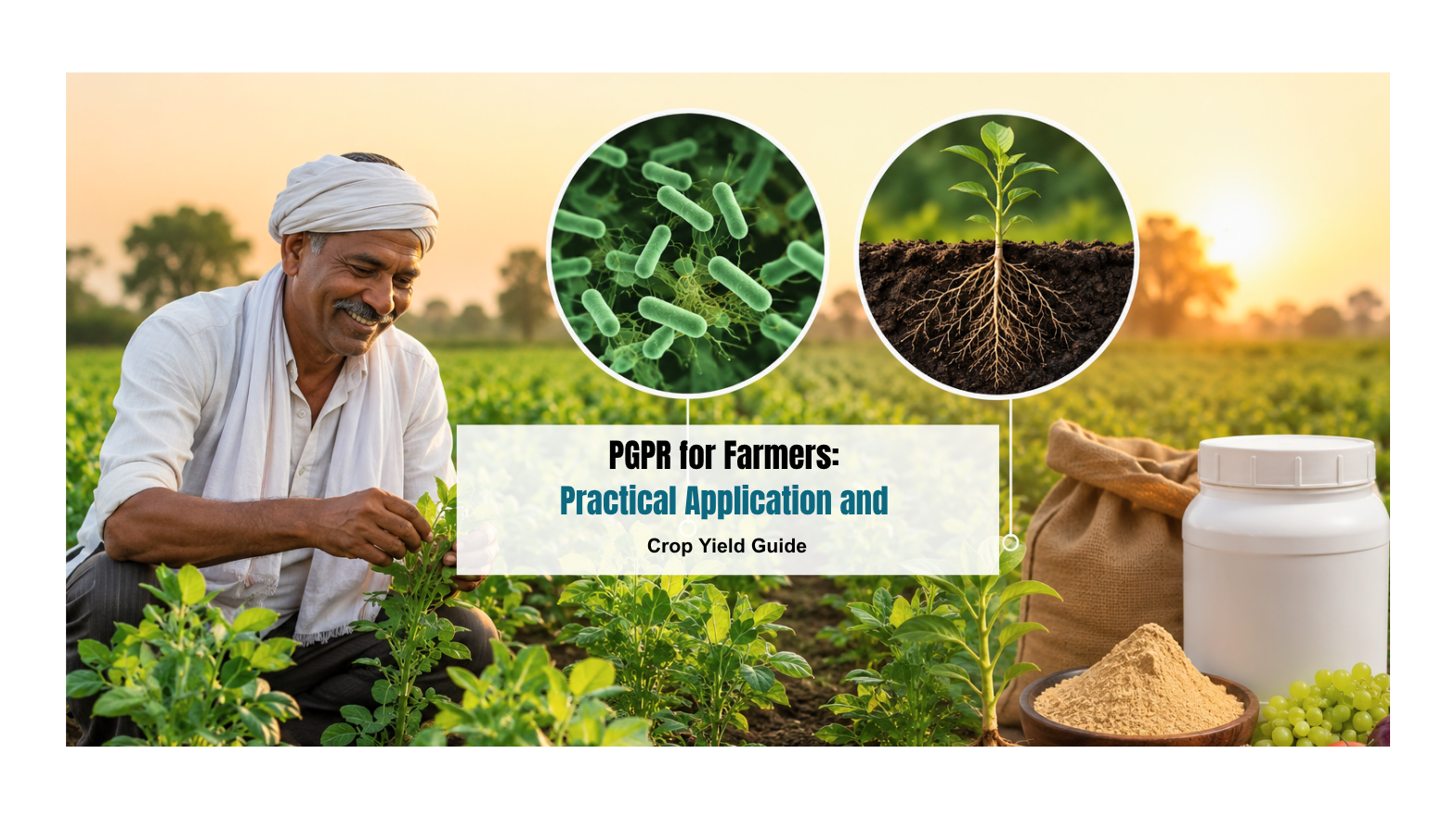 PGPR for Farmers: Practical Application and Crop Yield Guide