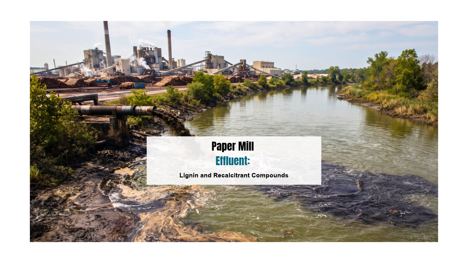 Paper Mill Effluent: Lignin and Recalcitrant Compounds