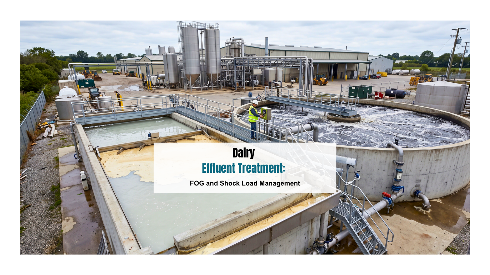 Dairy Effluent Treatment: FOG and Shock Load Management